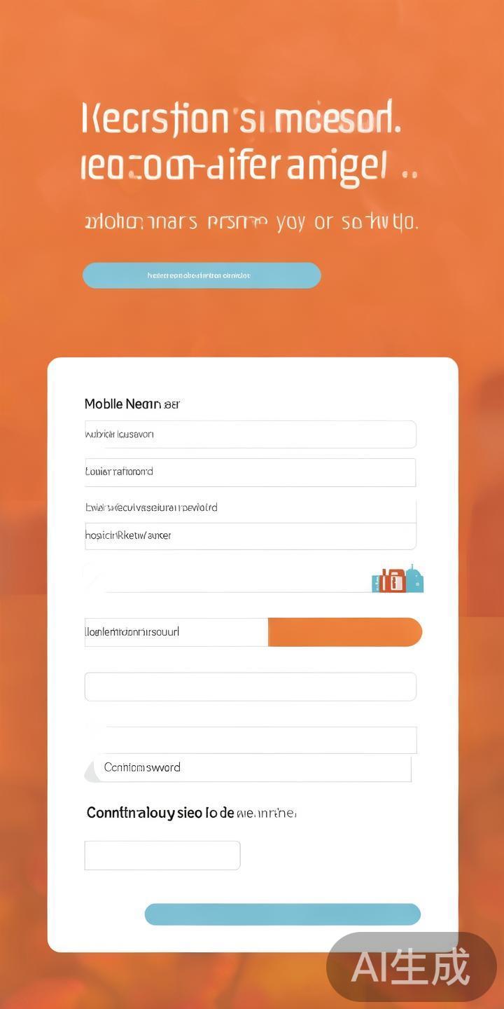 在注册页面，您需要提供一些基本的用户信息，包括手机